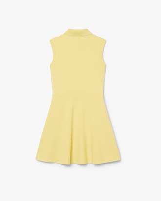 Robe sans manches en Piqu&eacute; stretch