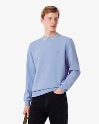 Sweatshirt jersey marquage jacquard