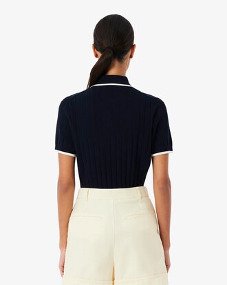 Pull Golf col polo manches courtes