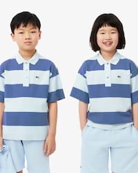Polo en Petit Piqué rayé
