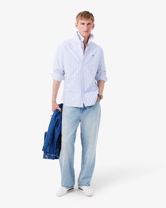 Chemise Oxford ray&eacute;e regular fit