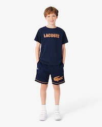 Short Sport ray&eacute; taffetas