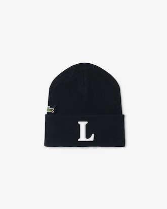 Bonnet laine m&eacute;lang&eacute;e brod&eacute;