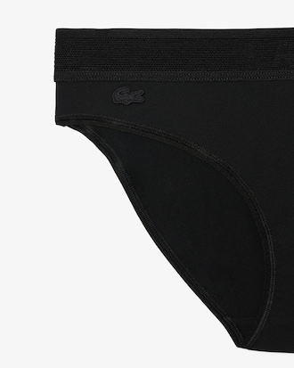 Culotte mesh ceinture sigl&eacute;e