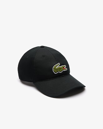 Casquette twill de coton badge Crocodile