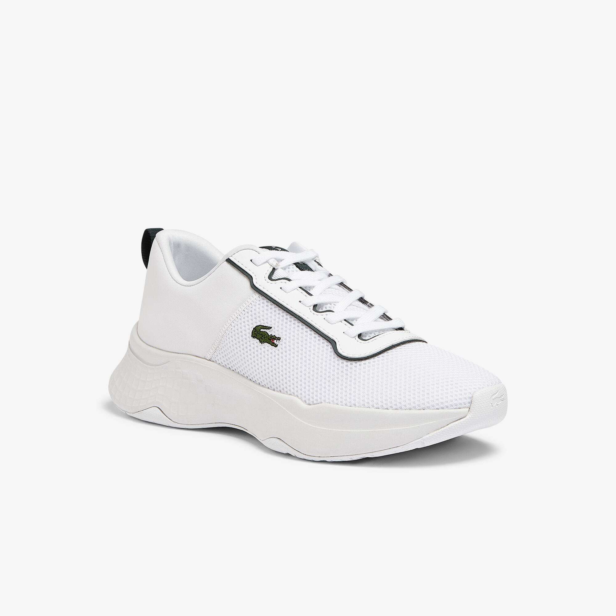 Lacoste Sneakers Court-Drive junior en tissu Taille 37 Blanc/vert Foncé