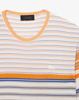 T-shirt jersey satin&eacute; ray&eacute; D&eacute;fil&eacute;