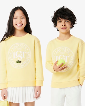 Sweatshirt col rond imprimé