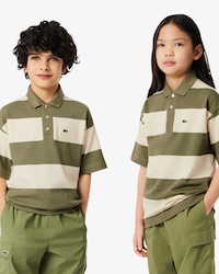 Polo en Petit Piqué rayé