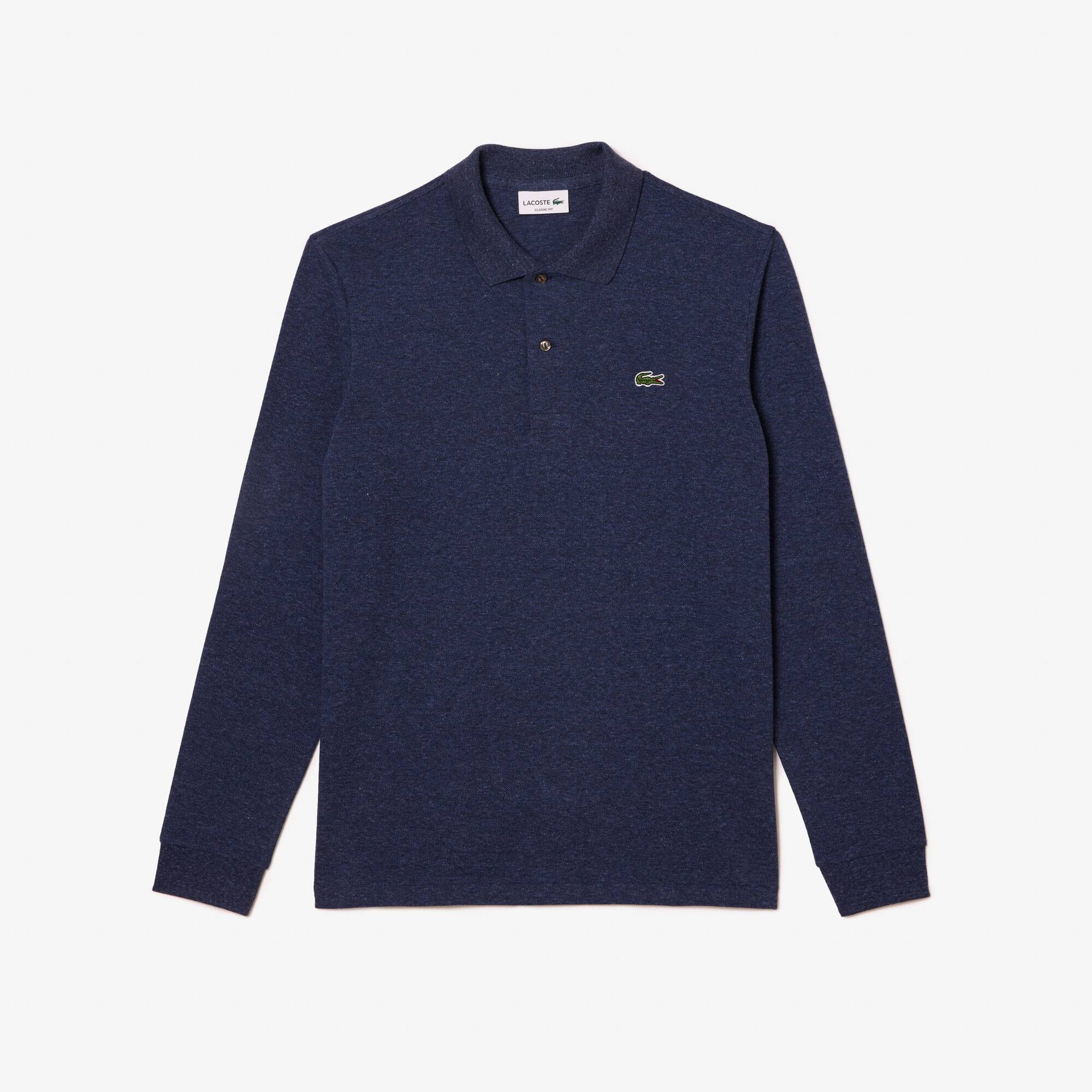 polo noir lacoste homme