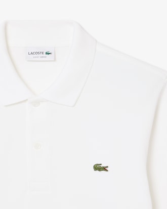 Polo L.12.12 slim fit manches longues
