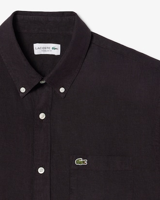 Chemise manches courtes en lin