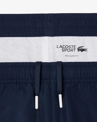 Pantalon de surv&ecirc;tement Tennis color-block