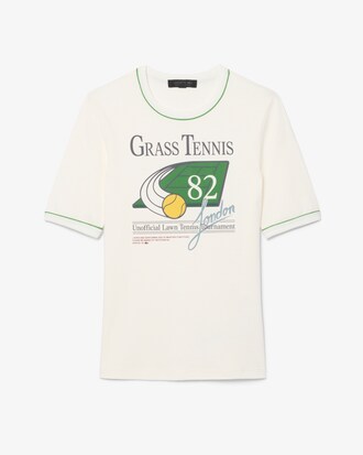T-shirt imprim&eacute; tennis D&eacute;fil&eacute;