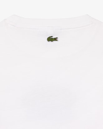 T-shirt coton épais imprimé badge
