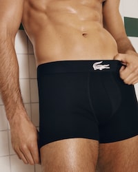 Lot de 3 boxers longs jersey stretch
