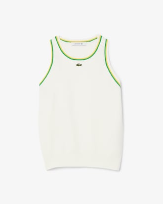 Top sans manches jersey de coton