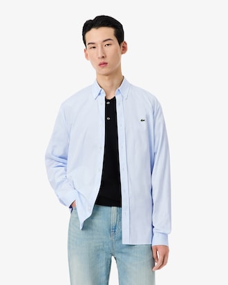 Chemise regular fit coton