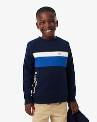 Sweatshirt molleton color-block