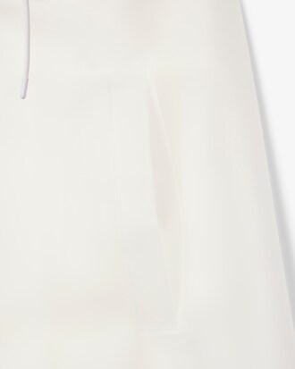 Parka poncho oversize imprim&eacute; D&eacute;fil&eacute;