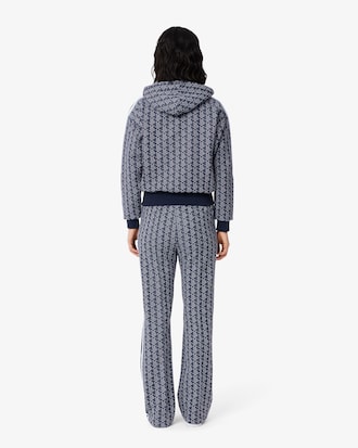 Pantalon de survêtement flare monogramme