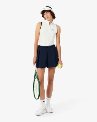 Short Tennis H&eacute;ritage Piqu&eacute; stretch