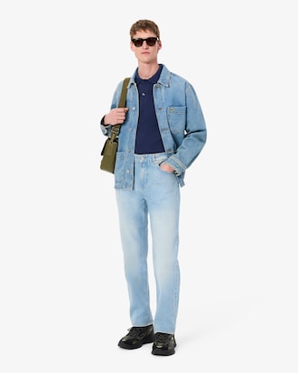 Jean 5 poches straight fit indigo