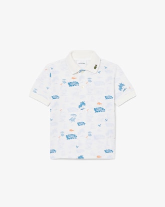 Polo mini Piqu&eacute; imprim&eacute;