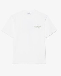 T-shirt coton &eacute;pais brod&eacute;