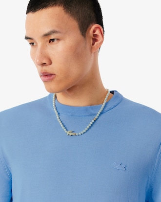 Pull en laine m&eacute;rinos col rond