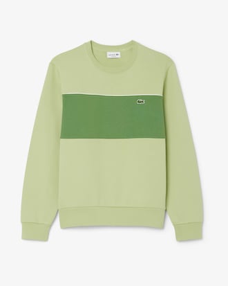 Sweatshirt molleton color-block