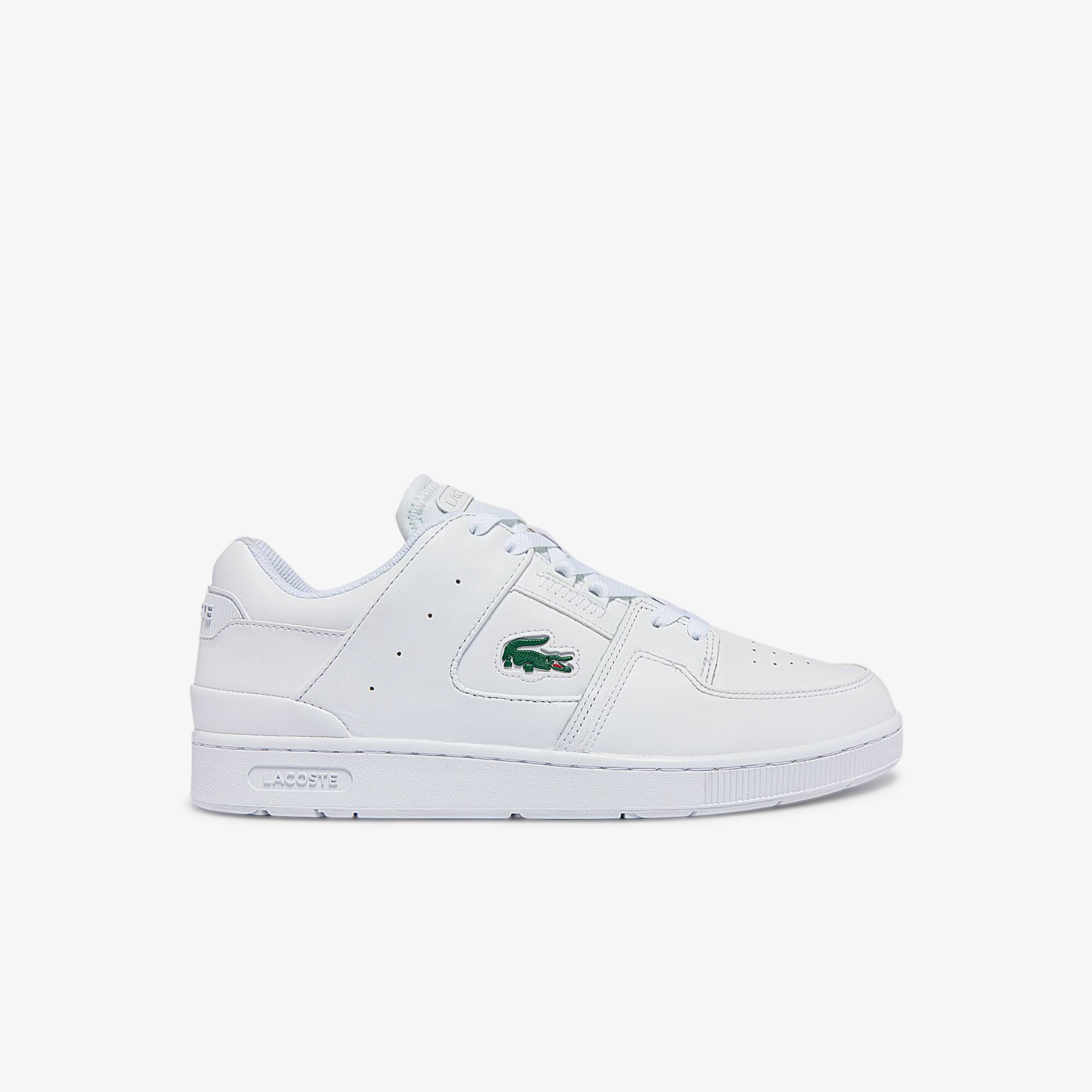 Lacoste Sneakers Court Cage homme en cuir Taille 43 Blanc