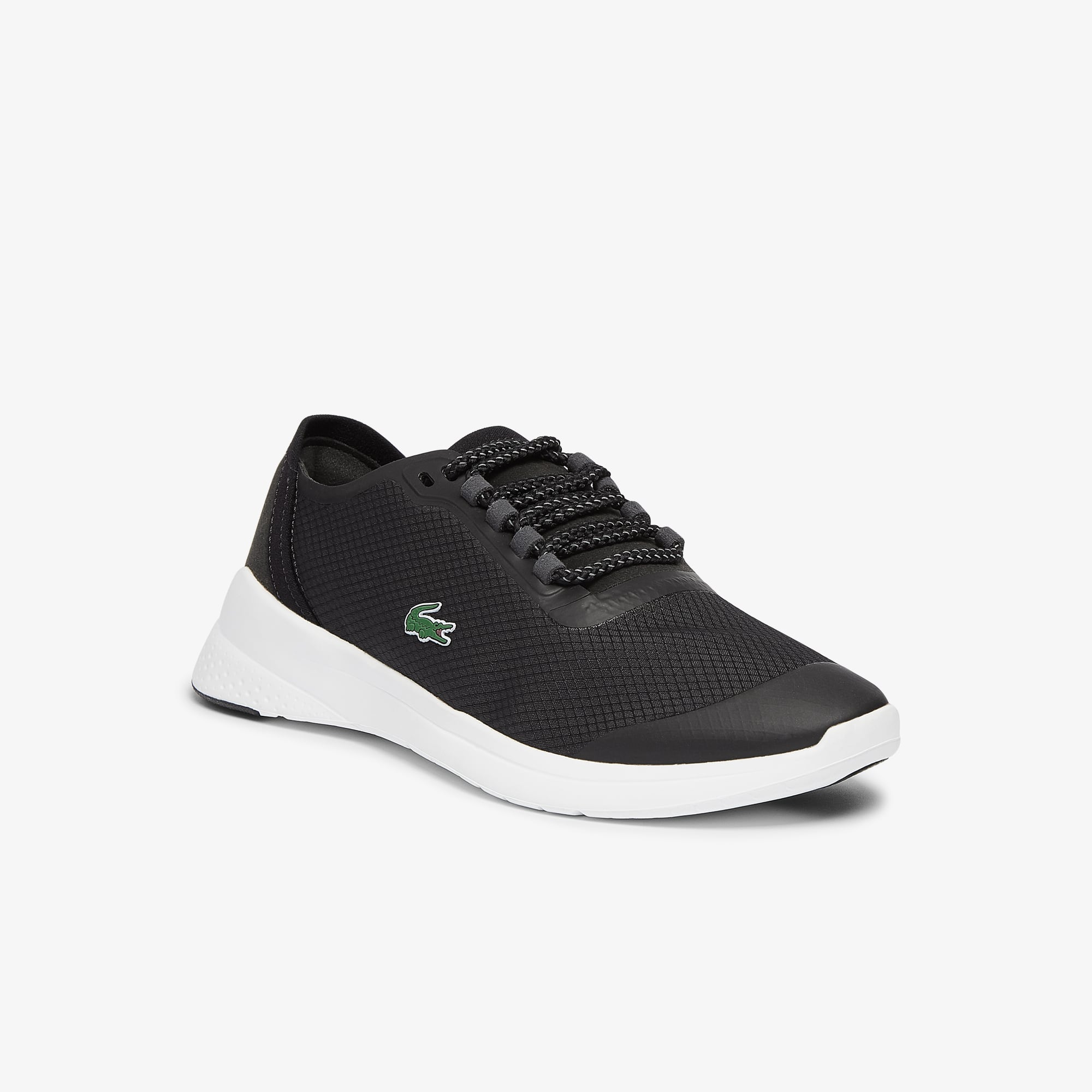 Lacoste Sneakers LT Fit femme en synthétique et tissu Taille 36 Noir/blanc