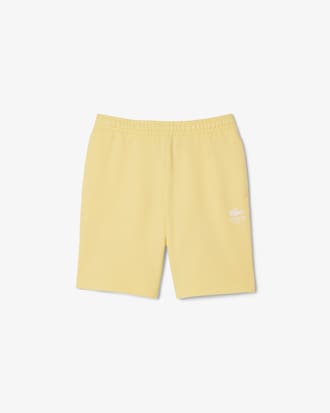 Short molleton de coton imprimé