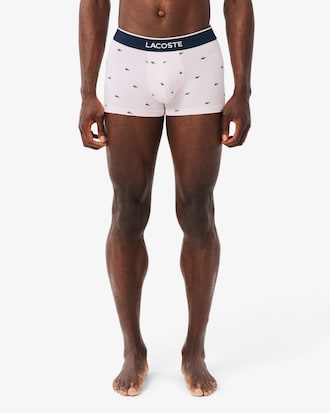 Lot de 3 boxers courts stretch imprimé