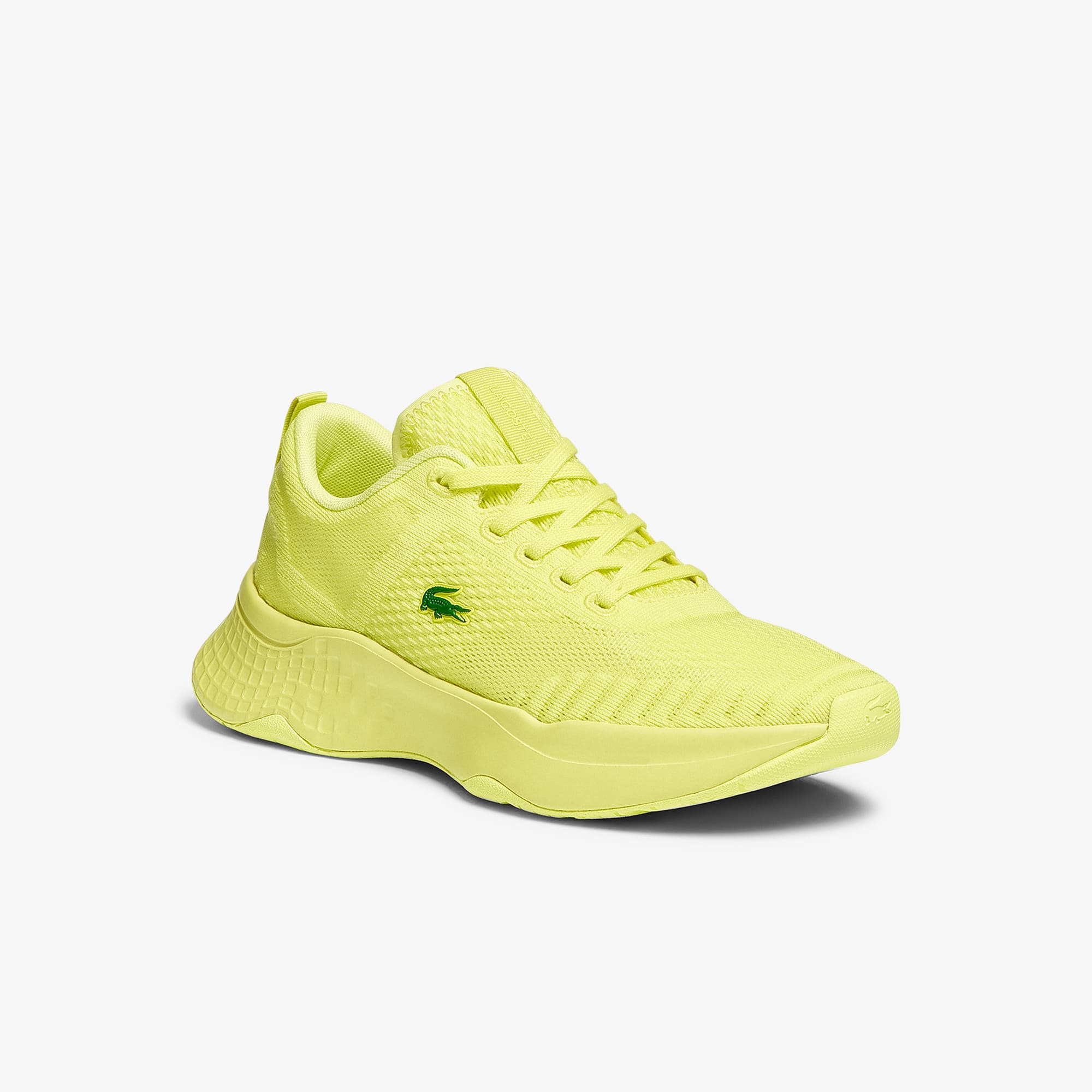 Lacoste Sneakers Court-Drive Fly femme en tissu Taille 40.5 Lt Ylw/lt Ylw