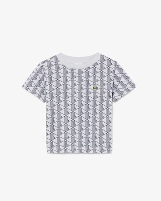 T-shirt coton monogramme