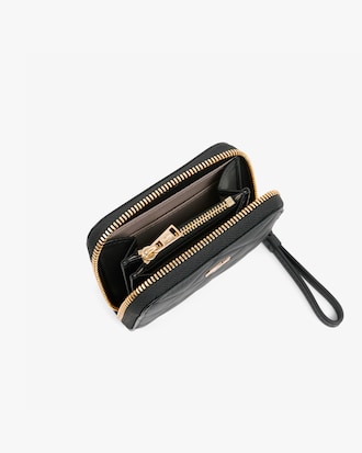 Petit porte-monnaie Crocodelle en cuir