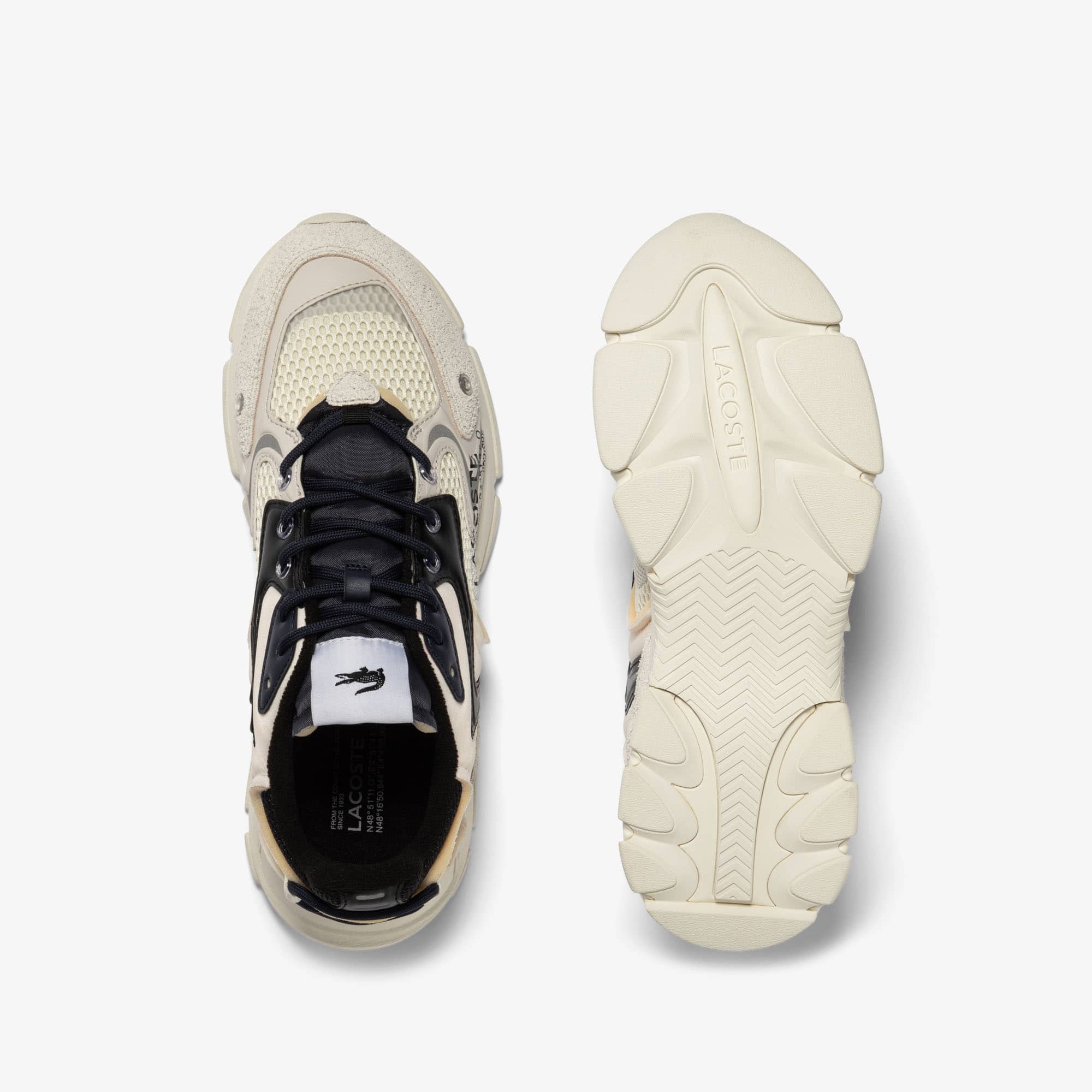 【関税&送料込】Lacoste Multicolor Leather And Mesh L003 Neo Sneakers L003 Neo homme - Sneakers homme - Nouveautés 2025
