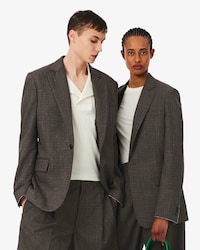 Blazer laine &eacute;paisse D&eacute;fil&eacute;