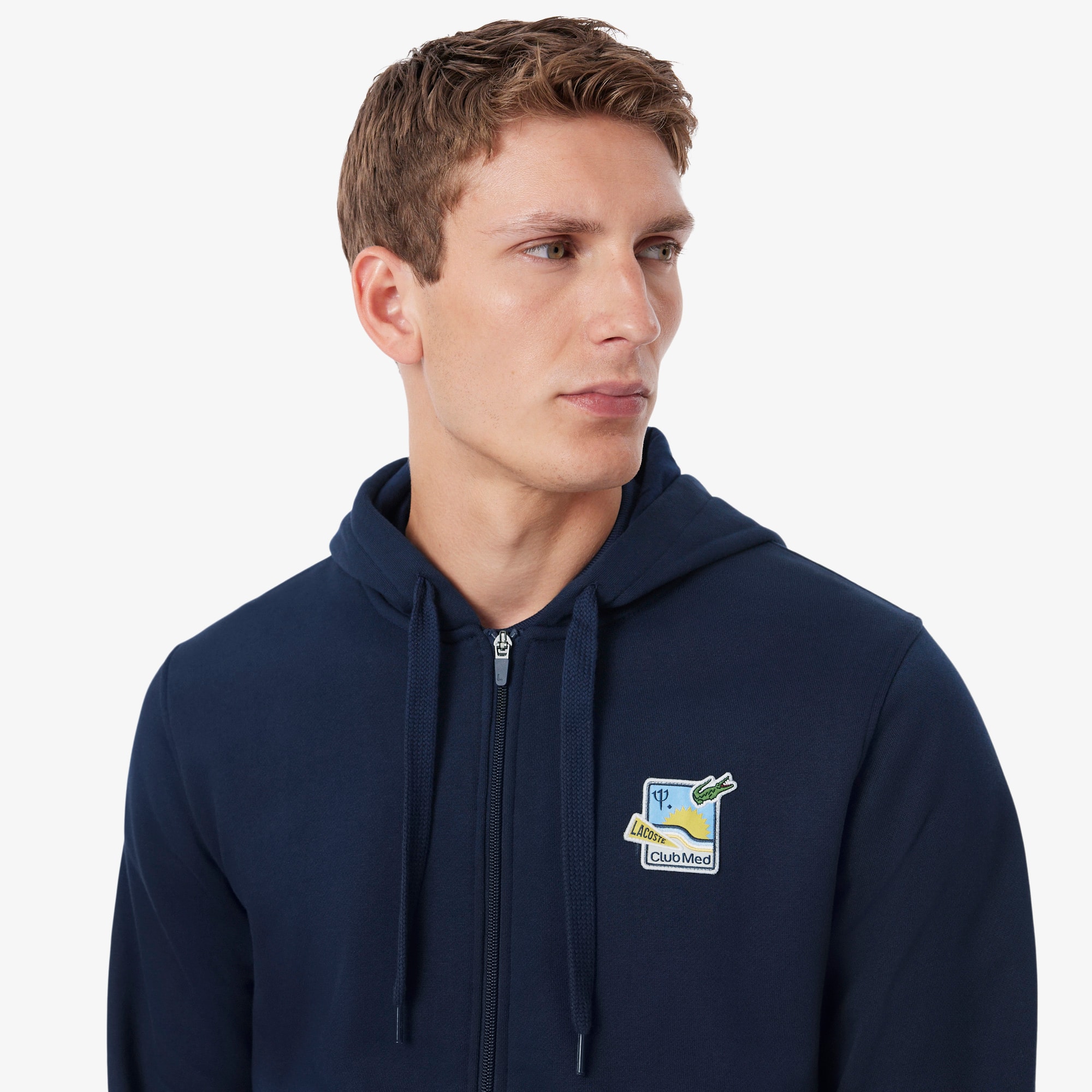 Sweatshirt zippé à capuche Lacoste x Club Med - Sweatshirts homme
