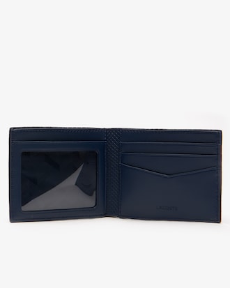Petit portefeuille Chantaco en cuir piqué