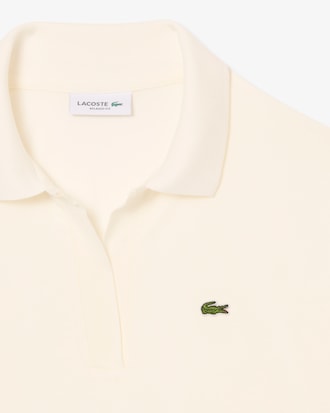 Polo relaxed fit Piqu&eacute; fluide