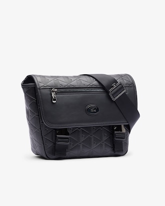 Petit sac messenger monogramme