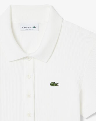 Polo L.12.D slim fit coton c&ocirc;tel&eacute;