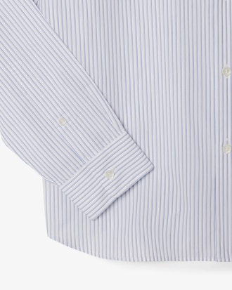 Chemise regular fit popeline rayée