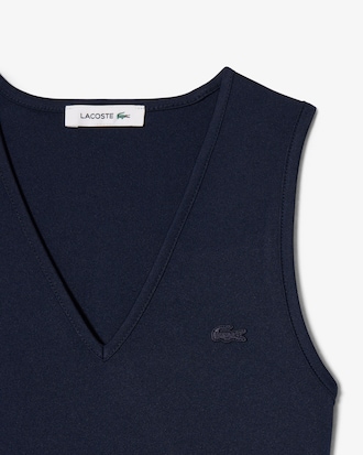 Robe longue pliss&eacute;e sans manches