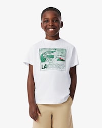 T-shirt coton imprim&eacute; graphique