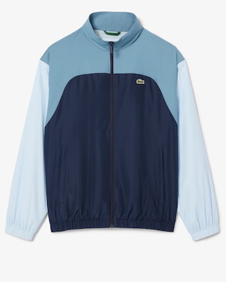 Veste de surv&ecirc;tement color-block d&eacute;perlante