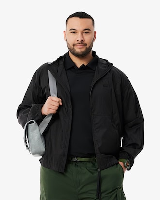 Veste déperlante repliable en nylon